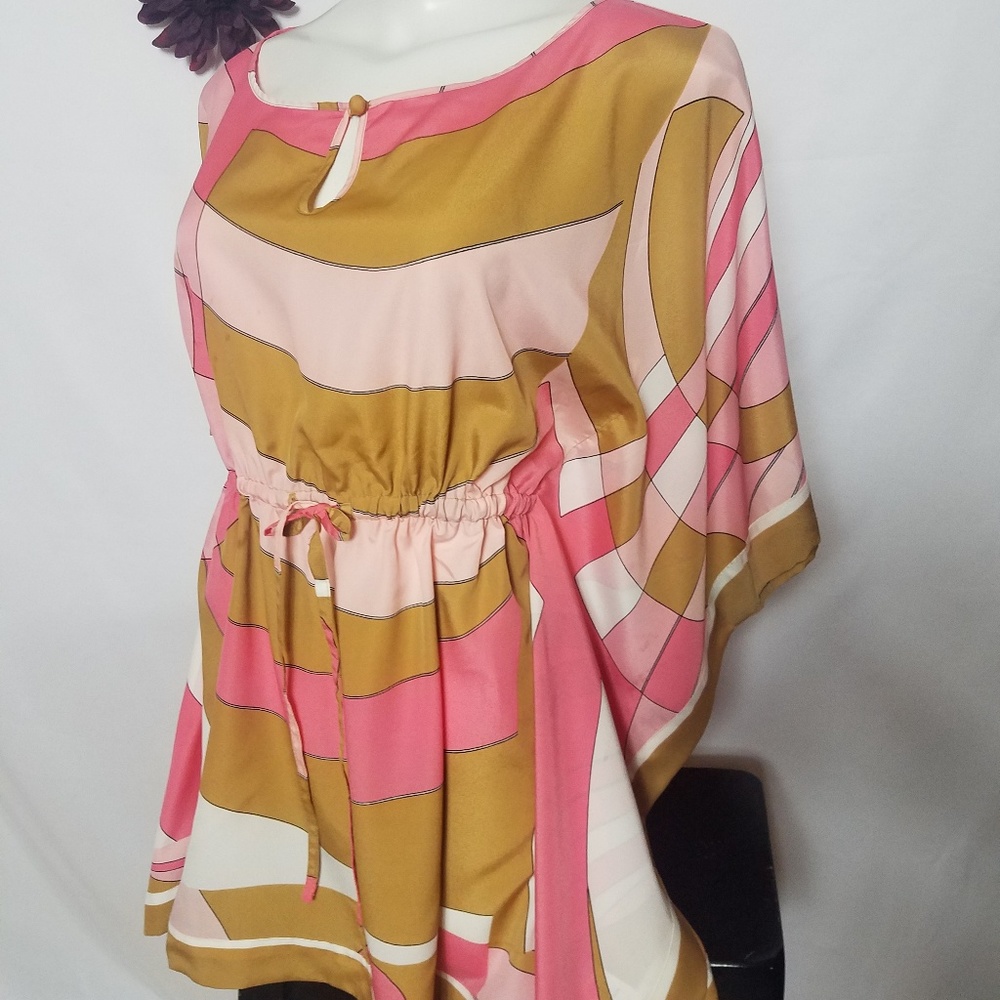 New NY&Co Kimono sleeve top with tie